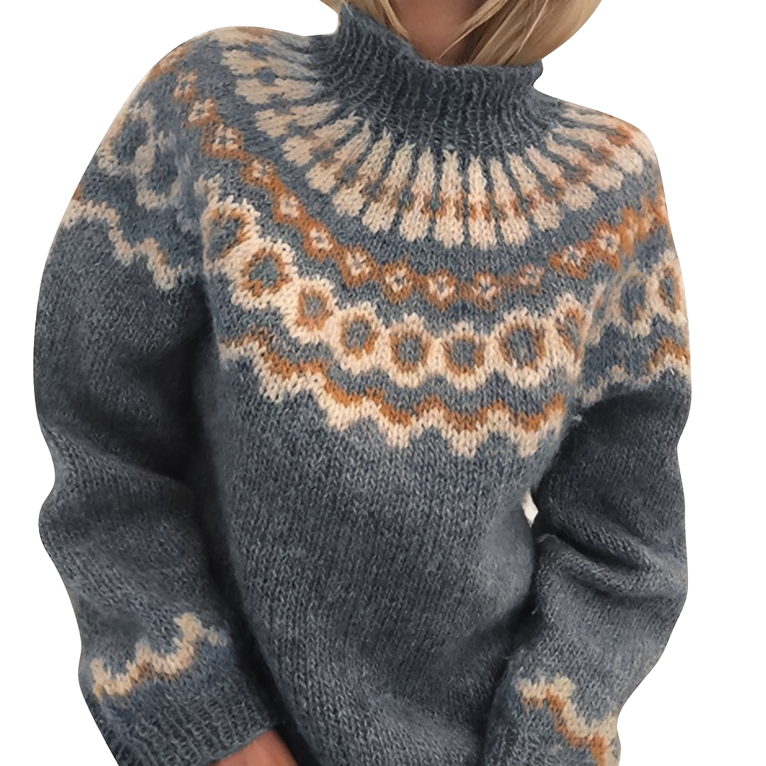Arllene - Warm and snug turtleneck sweater