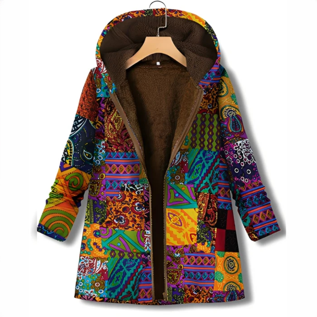 Jaslene - Classic and warm hooded jacket