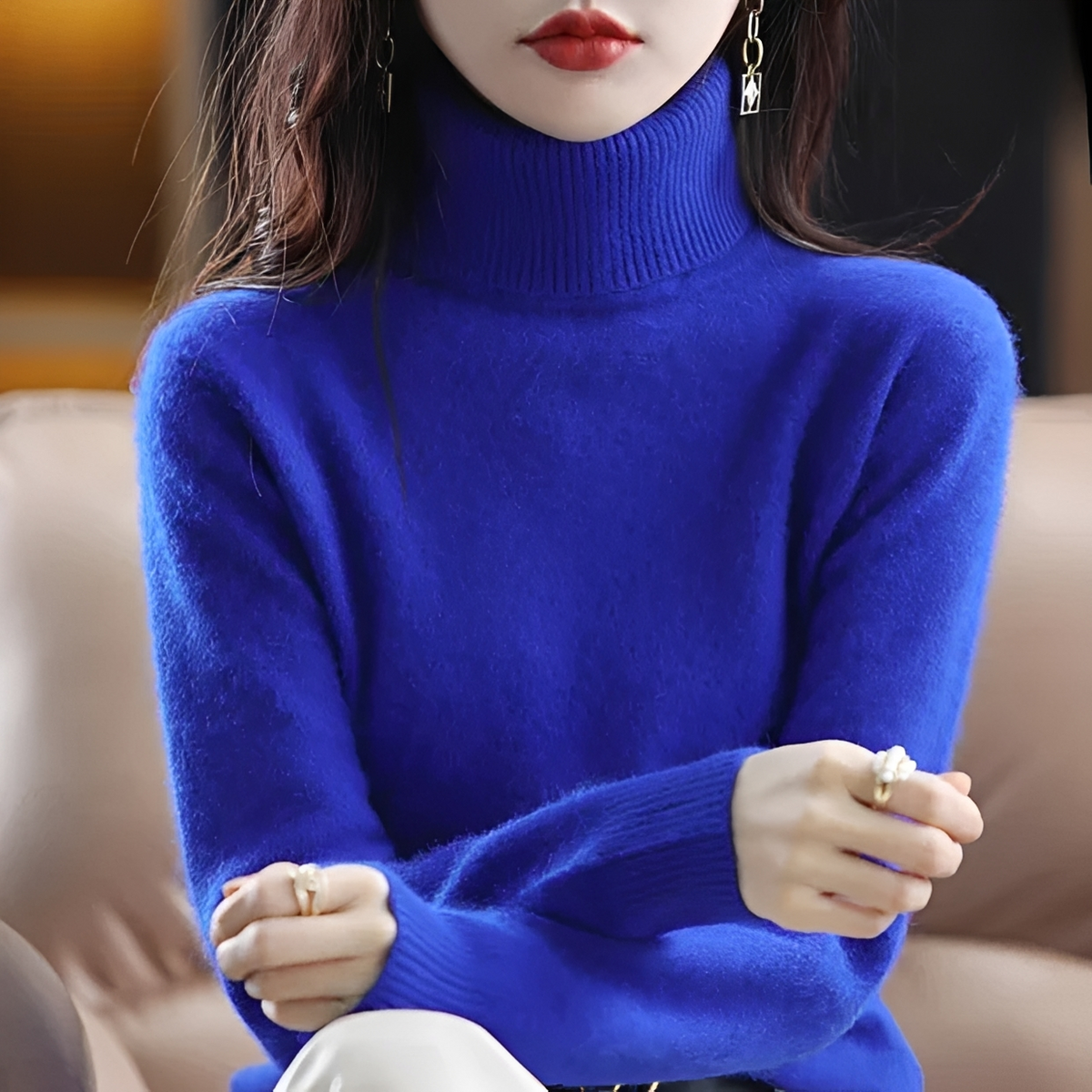 Letizia - Cozy turtleneck sweater