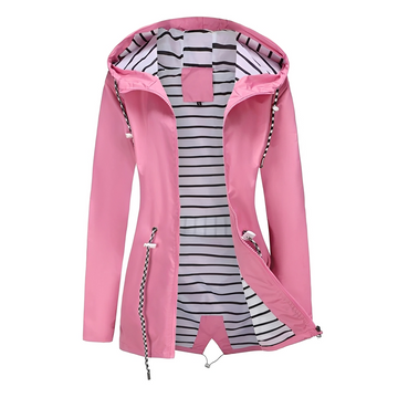 Nathalie - Elegant coat with hood