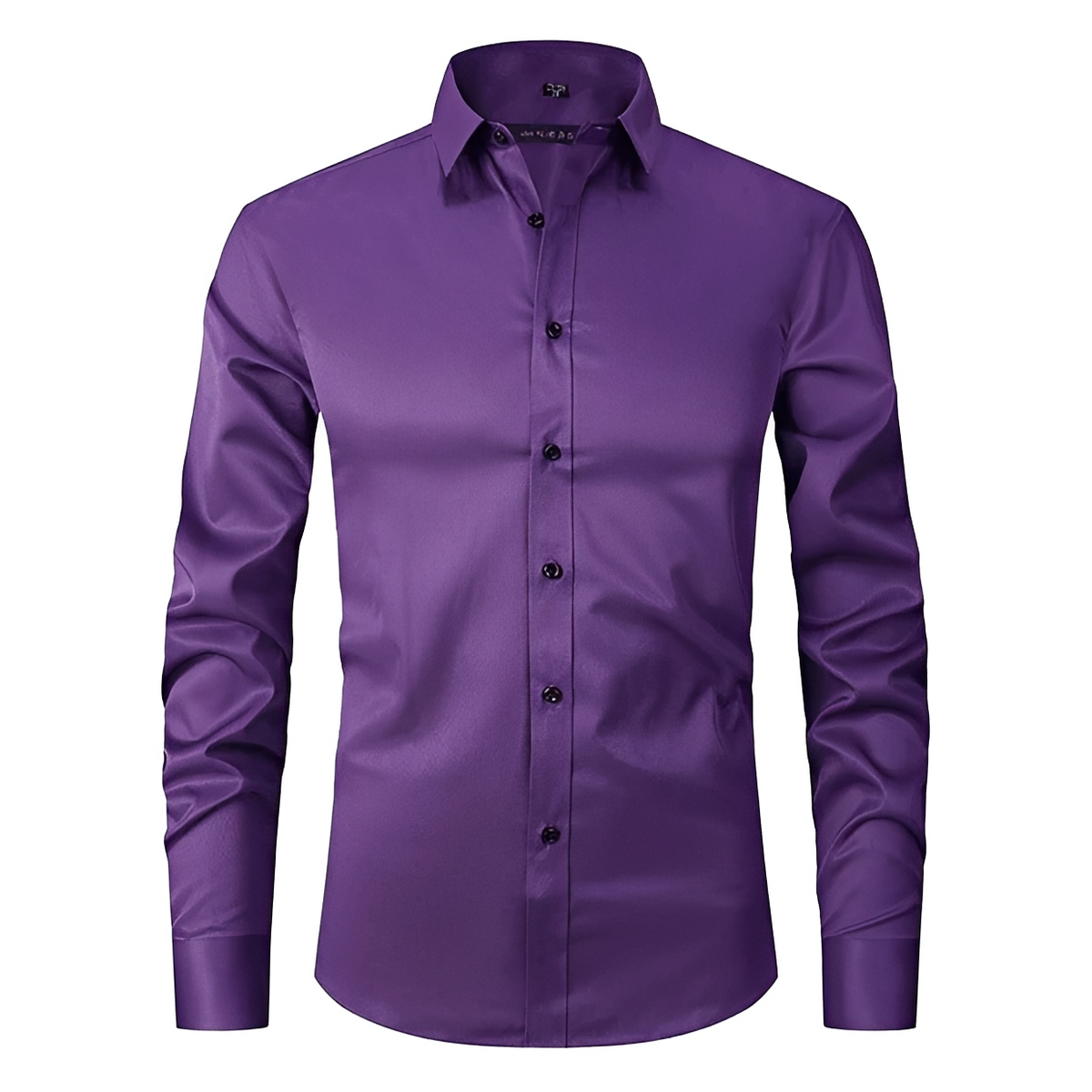 Lars - Long-sleeve shirt with stretch fabric