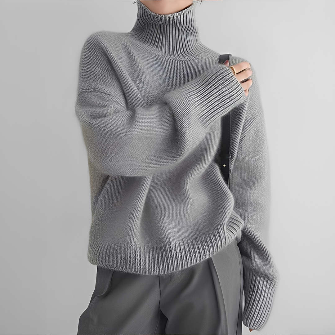 Adiene - Stylish and comfy turtleneck sweater