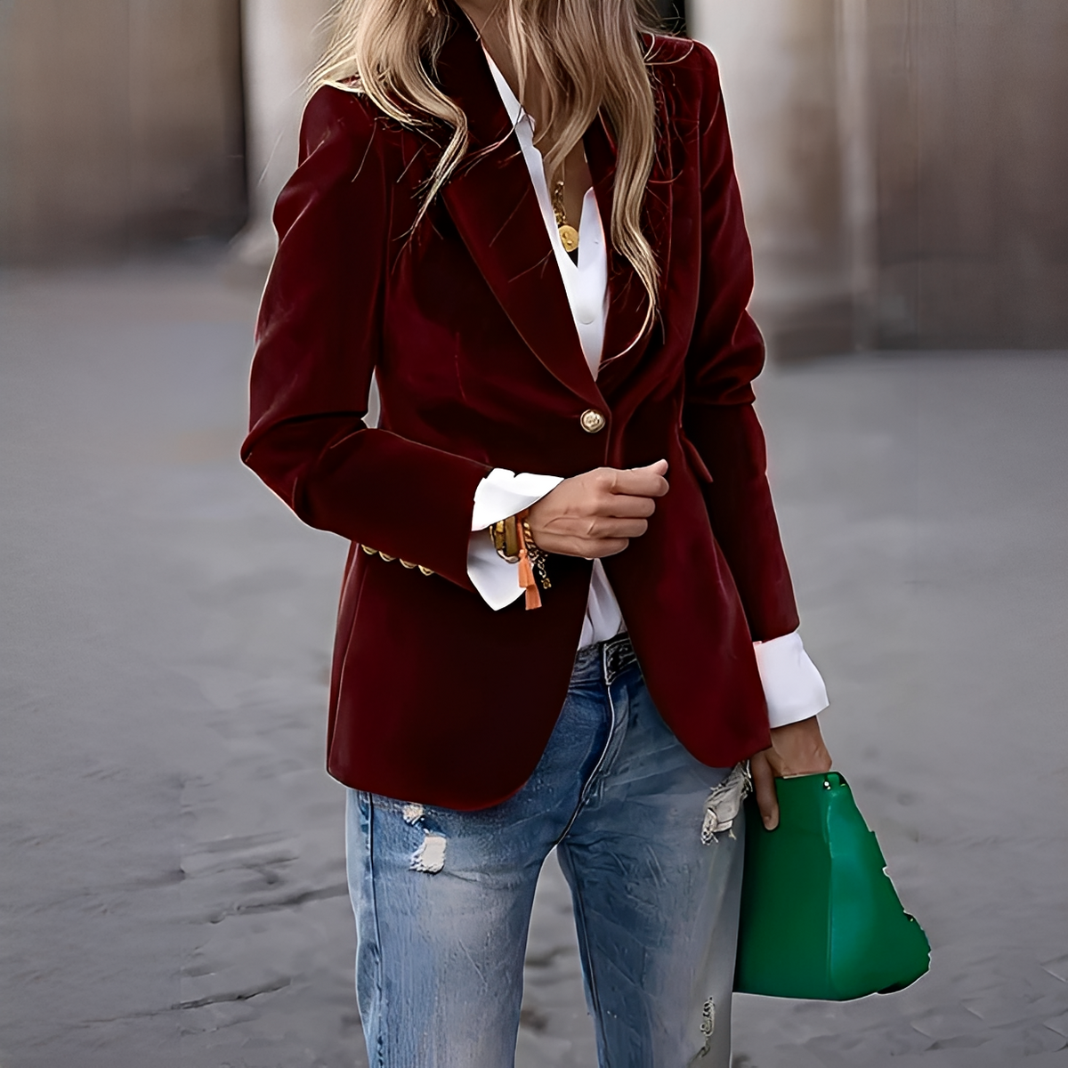 Alise - Warm, elegant, and fashionable blazer