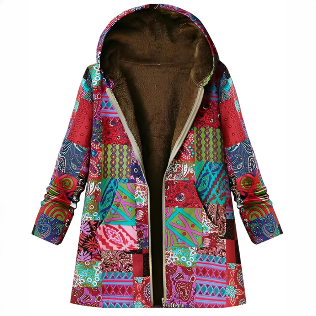 Jaslene - Classic and warm hooded jacket