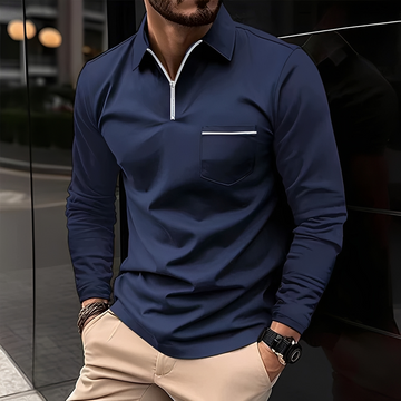 Romeo - Classic and comfortable long-sleeved shirt