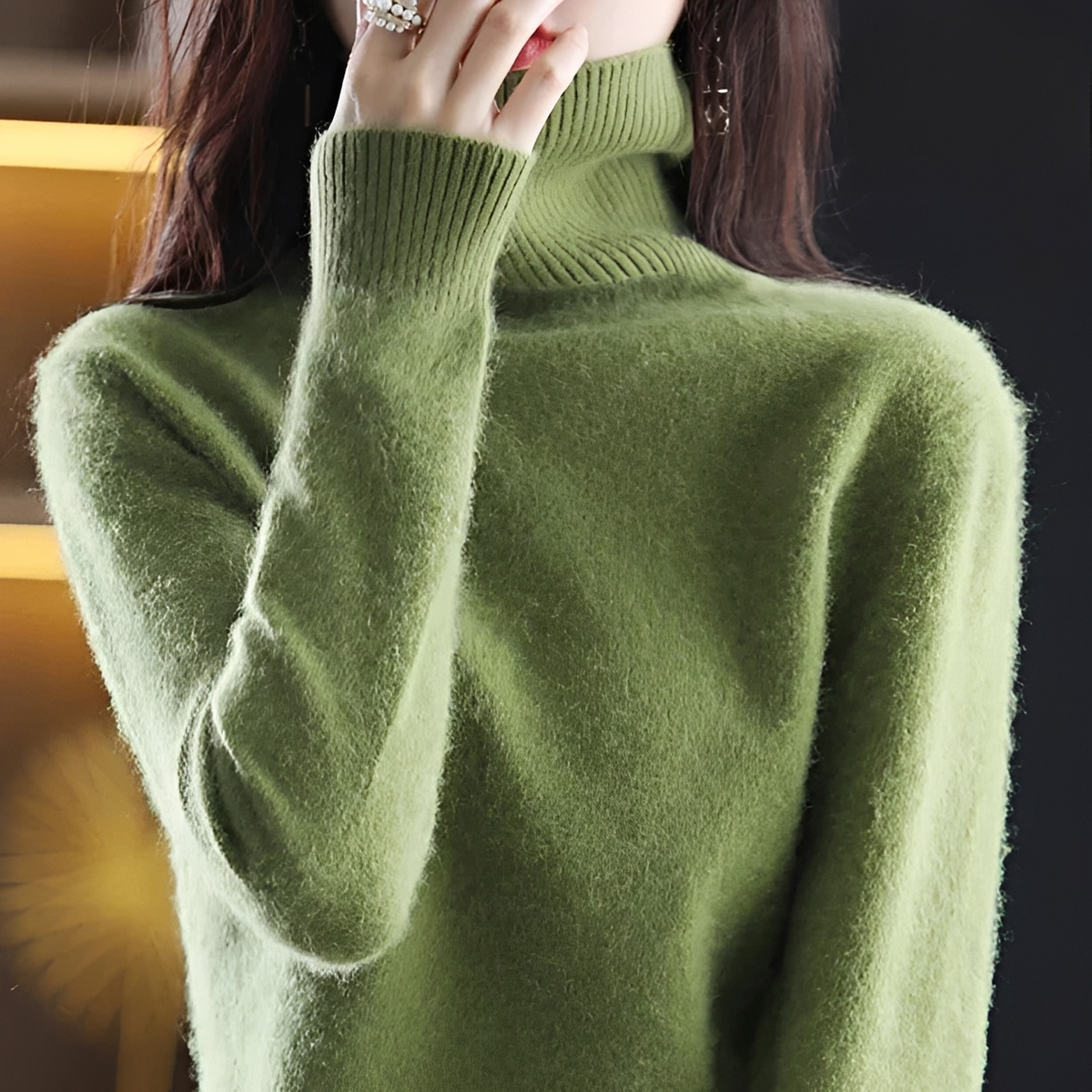 Letizia - Cozy turtleneck sweater
