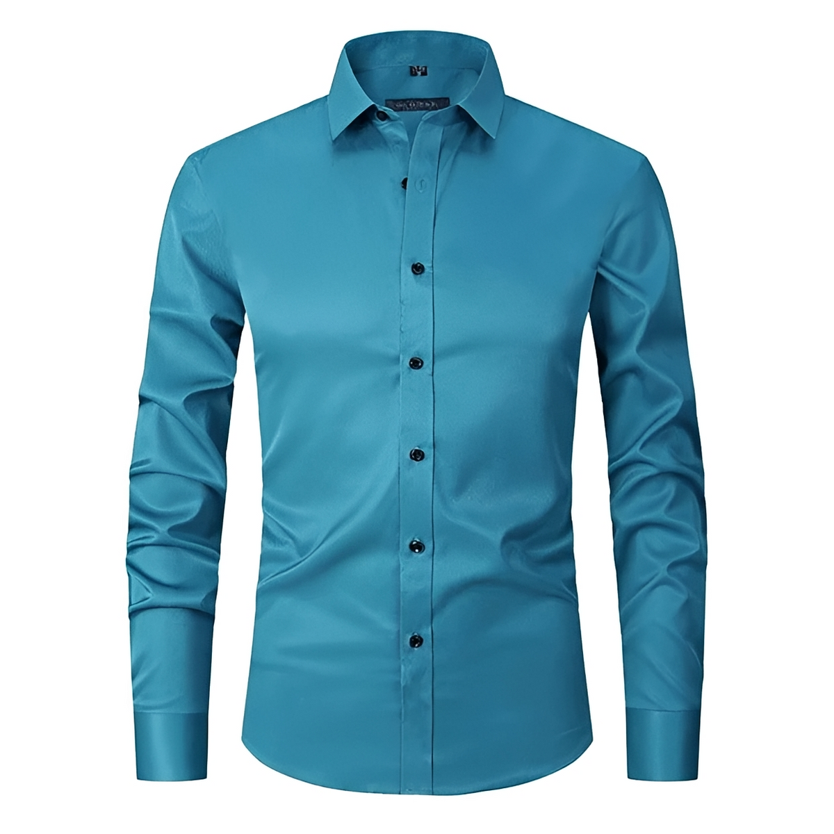 Lars - Long-sleeve shirt with stretch fabric