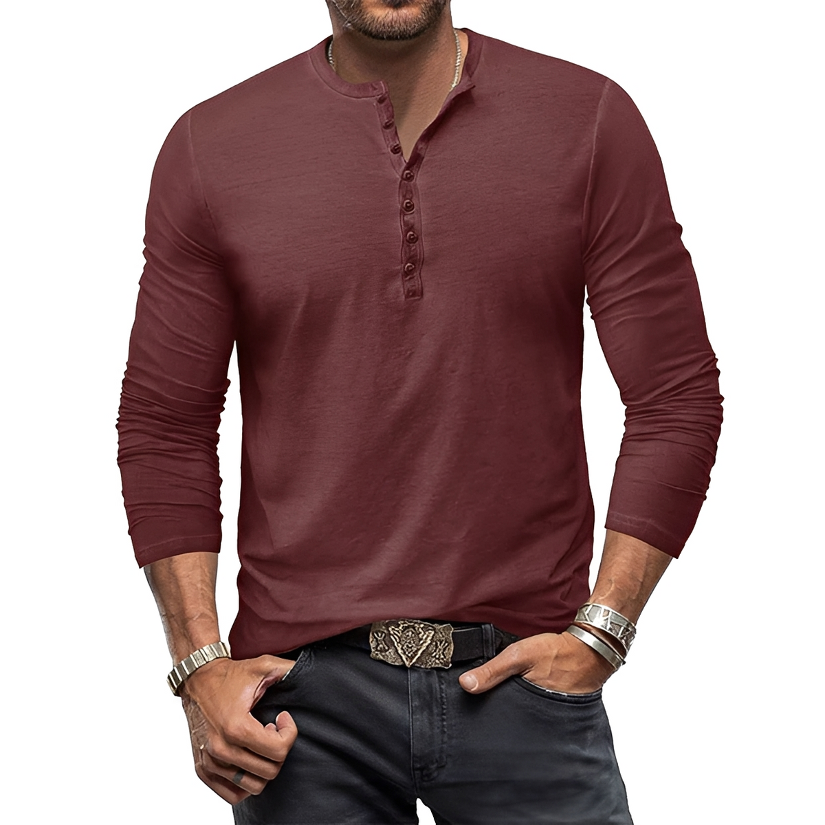 Clifford - Classic shirt with button closure