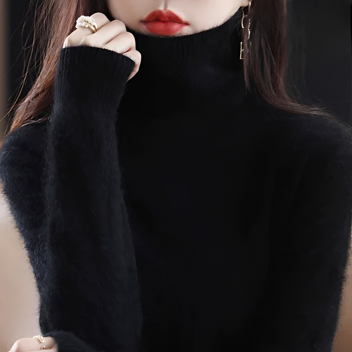 Letizia - Cozy turtleneck sweater