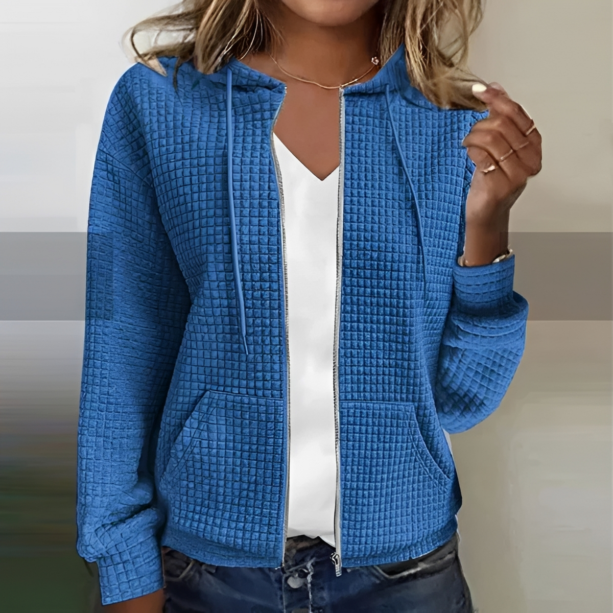 Kristel - Elegant jacket with zipper