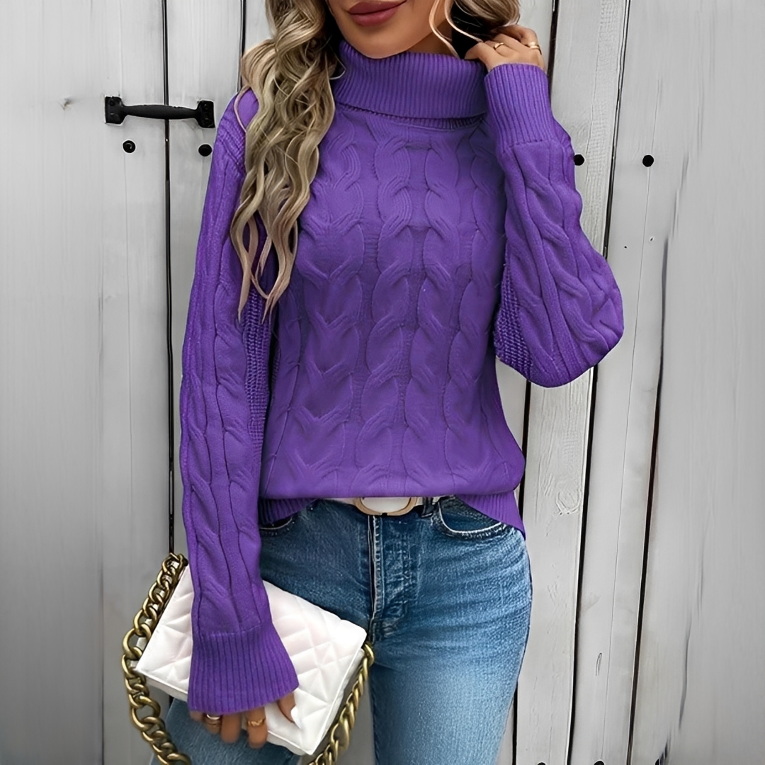 Amélie - Warm and stylish turtleneck sweater