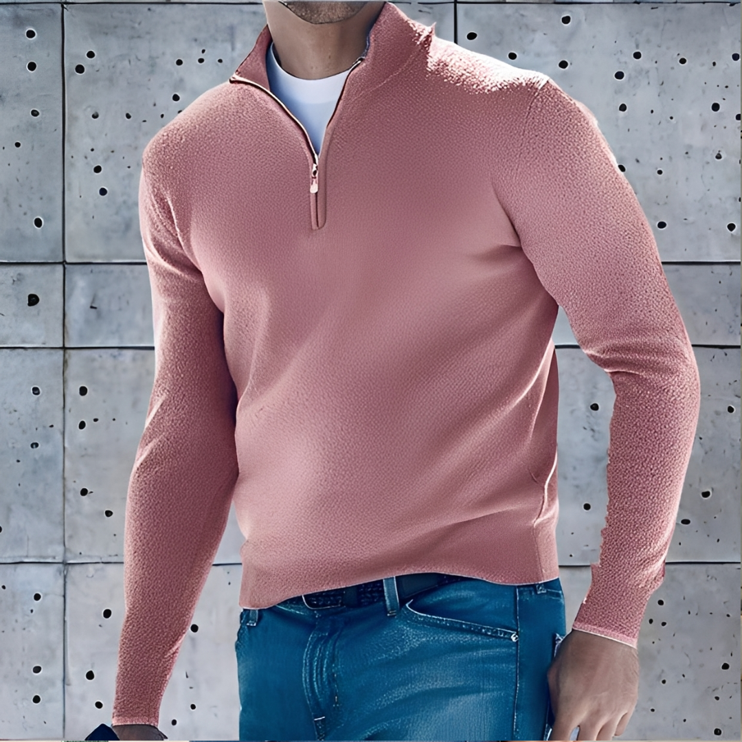 Tyries - Comfortable and snug zip-up sweater