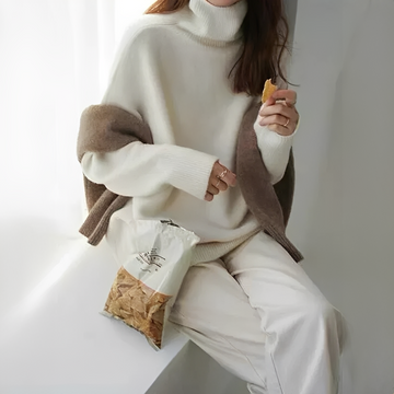 Adiene - Stylish and comfy turtleneck sweater