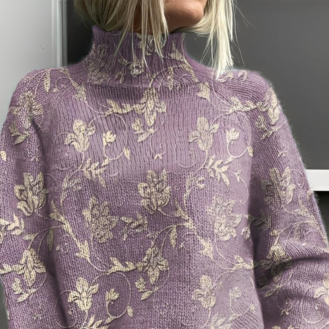 Amy - Trendy and refined turtleneck sweater