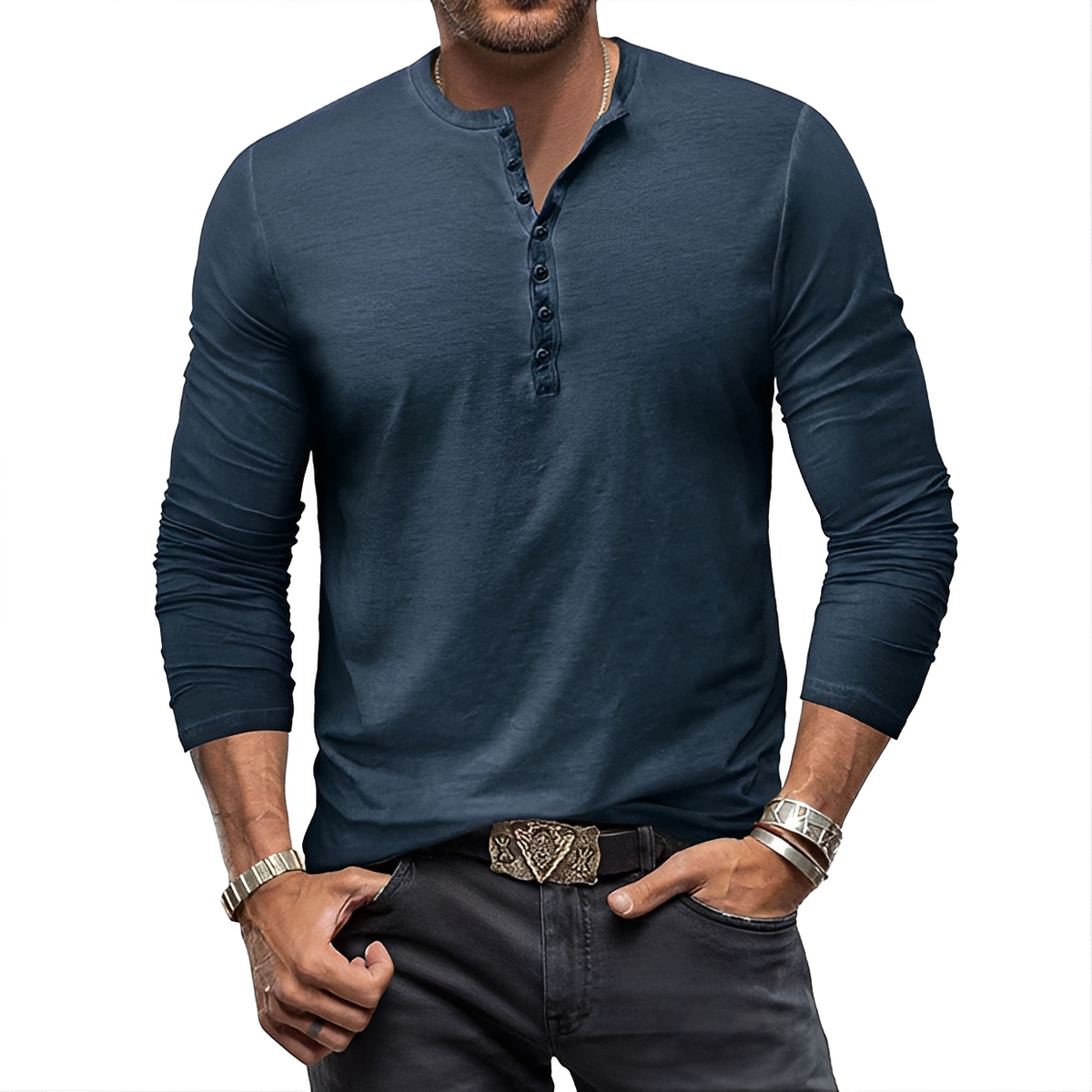 Clifford - Classic shirt with button closure