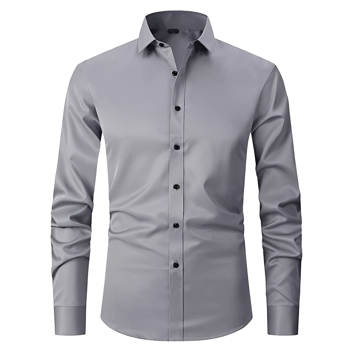 Lars - Long-sleeve shirt with stretch fabric