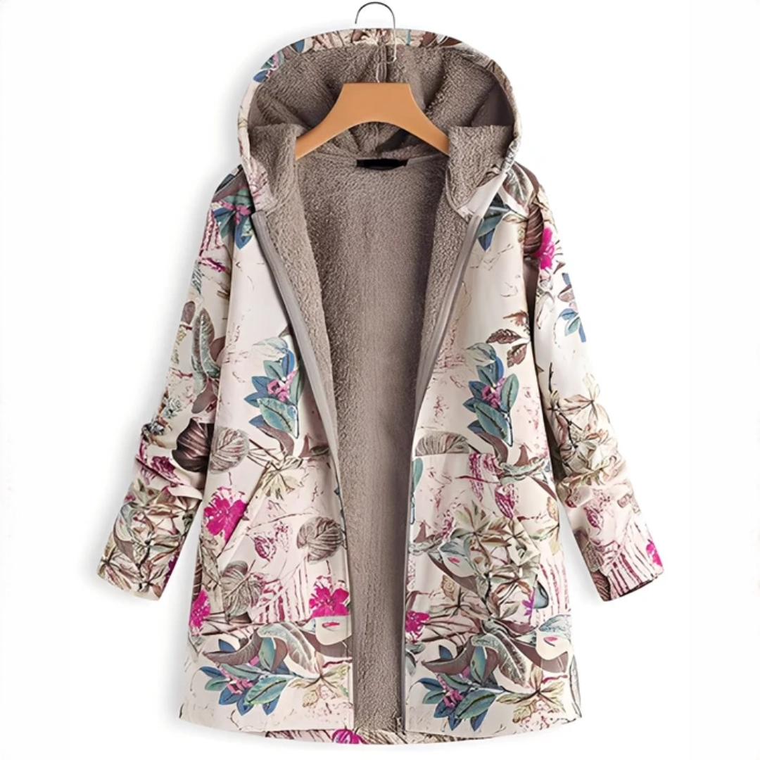 Jaslene - Classic and warm hooded jacket
