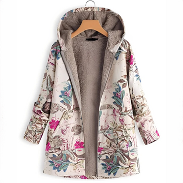 Jaslene - Classic and warm hooded jacket