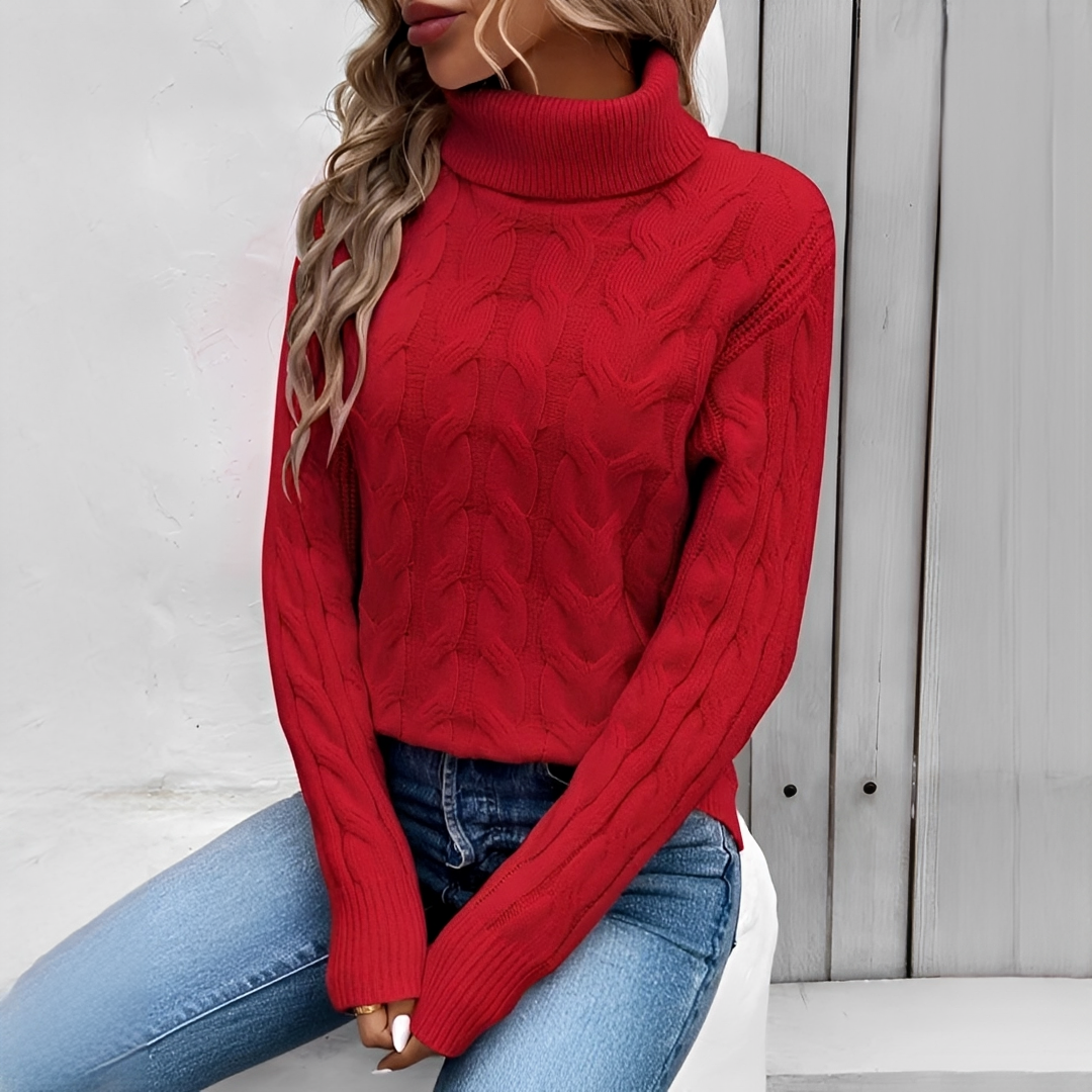 Amélie - Warm and stylish turtleneck sweater