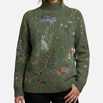 Amy - Trendy and refined turtleneck sweater