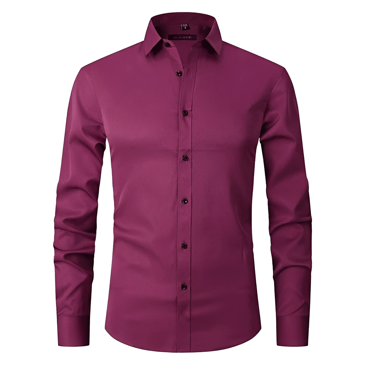 Lars - Long-sleeve shirt with stretch fabric