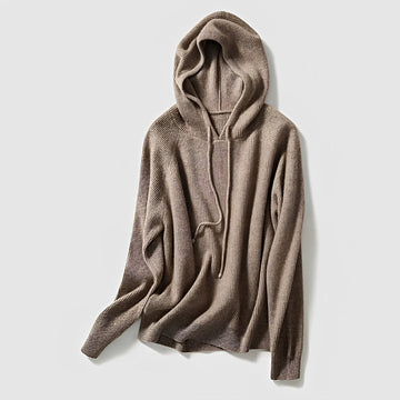 Women's Tunic with Hood Loose Fit Long Sleeve Casual Style