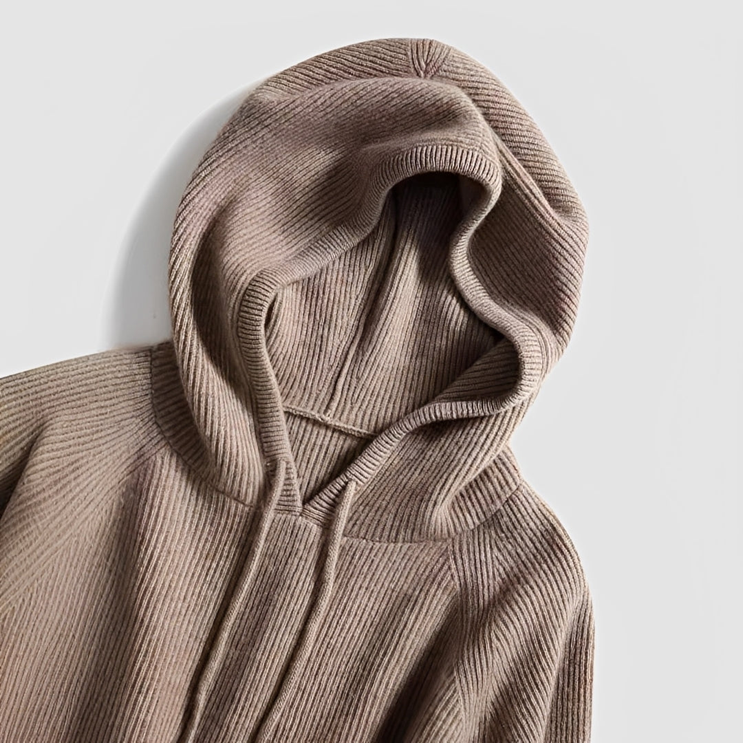 Women's Tunic with Hood Loose Fit Long Sleeve Casual Style