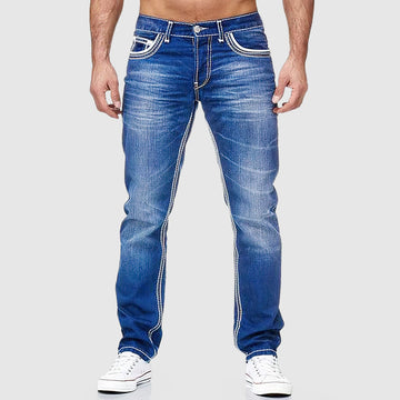 Men's Jeans in Classic Cut - Regular Fit, Five-Pocket Design
