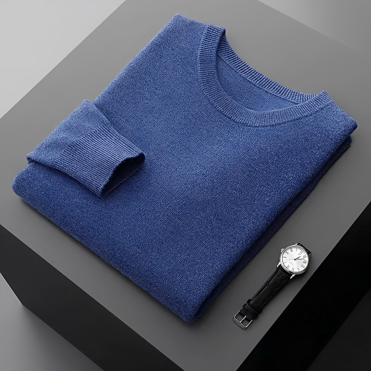 Fashion Sweater Pullover Crewneck Men Long Sleeve Casual - Relaxed Fit