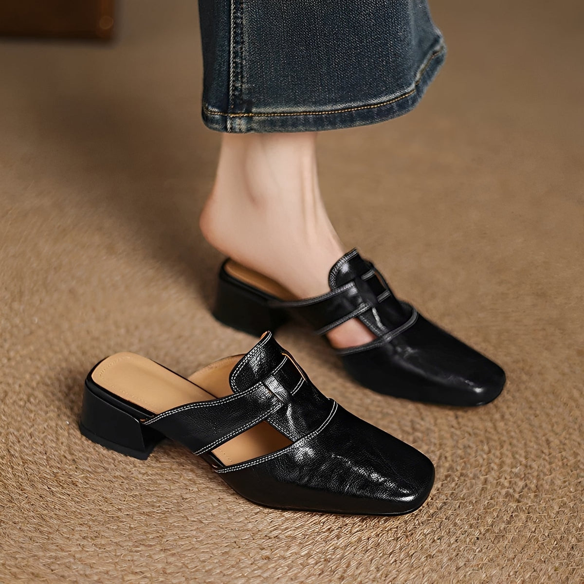 Evie - Stylish Mules Sandals