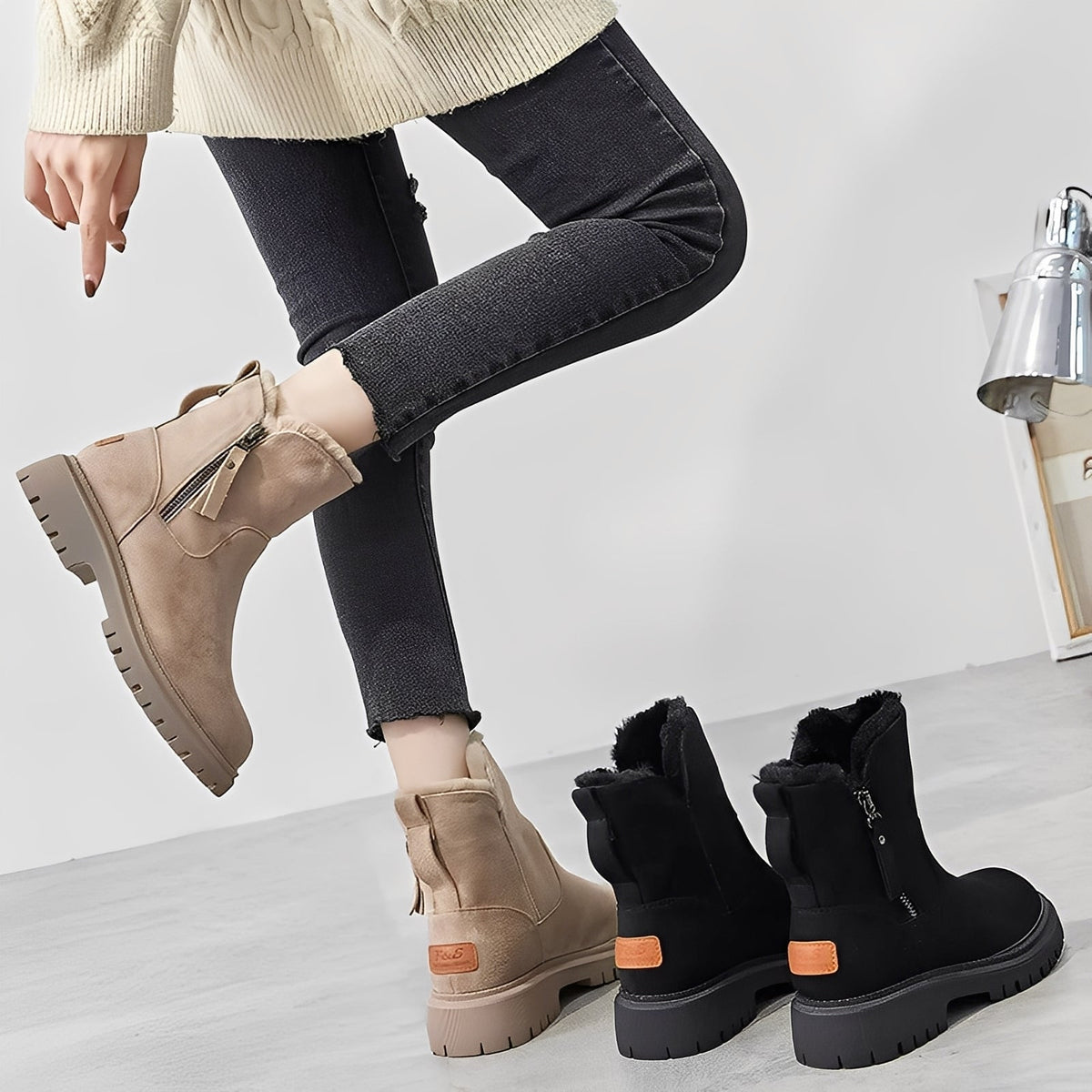 Raschelle - Trendy and snug boots