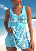 Margaret - Quick-drying swimsuit with split skirt for women