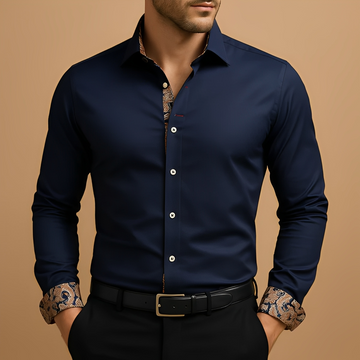 Arnolde - Classic and strong long-sleeve shirt
