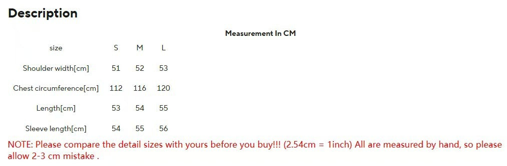 Size guide